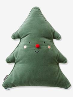 Textil Hogar y Decoración-Decoración-Cojines y colchones de suelo-Cojín Árbol de Navidad personalizable