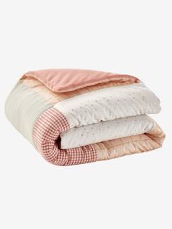 Textil Hogar y Decoración-Ropa de cama niños-Mantas, edredones-Colcha patchwork Girly Vichy Oeko-Tex
