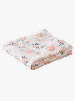 Textil Hogar y Decoración-Ropa de cama niños-Manta de punto/gasa de algodón para bebé Agua de Rosa