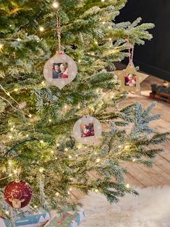 Textil Hogar y Decoración-Decoración-Pequeña decoración-Lote de 3 adornos de Navidad marcos de madera