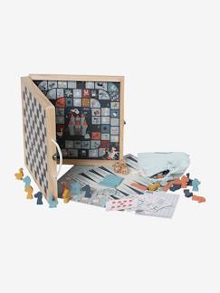 Juguetes-Juegos de mesa-Caja de 50 juegos clásicos de madera FSC®