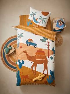 Textil Hogar y Decoración-Ropa de cama niños-Fundas nórdicas-Conjunto de funda nórdica + funda de almohada infantil Wild Sahara Oeko-Tex®