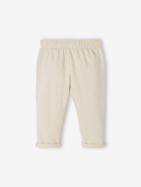 Pantalón de felpa para bebé niño Azul claro+Azul oscuro liso+BEIGE CLARO LISO+GRIS MEDIO JASPEADO+MARRON CLARO LISO+ROJO MEDIO LISO+VERDE MEDIO LISO 