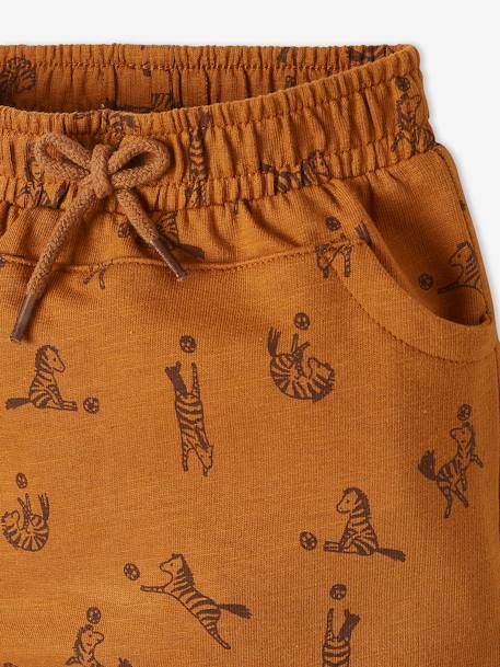Pantalón de felpa para bebé niño AZUL OSCURO ESTAMPADO+GRIS CLARO JASPEADO+MARRON MEDIO ESTAMPADO+VERDE MEDIO ESTAMPADO+VERDE OSCURO ESTAMPADO 