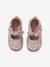 Zapatillas de casa bailarinas para bebé niña, de tela estampada ROSA CLARO ESTAMPADO 