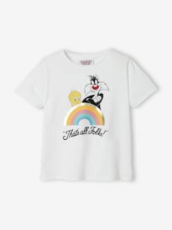 Niña-Camisetas-Camisetas-Camiseta Looney Tunes® Silvestre y Piolín