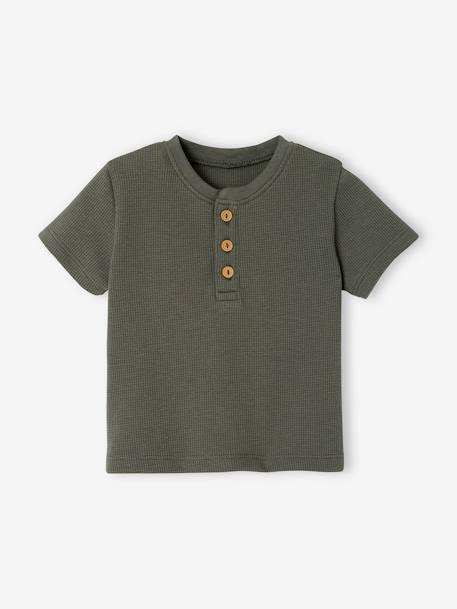 Camiseta tunecina nido de abeja, para bebé