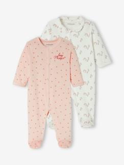 Bebé-Pijamas-Lote de 2 pijamas para bebé de terciopelo