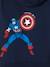 Sudadera de felpa Marvel® Capitán América AZUL OSCURO LISO CON MOTIVOS 