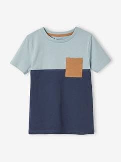 Niño-Camisetas y polos-Camisetas-Camiseta colorblock de manga corta, para niño