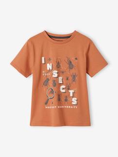 Niño-Camiseta de animales 100% algodón orgánico, para niño