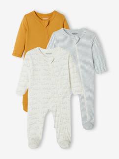 Bebé-Pijamas-Pack de 3 pijamas de punto para bebé