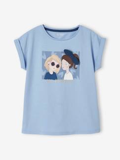 Niña-Camisetas-Camisetas-Camiseta con lacito en relieve, para niña