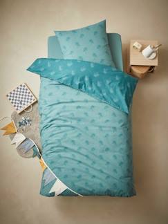 Textil Hogar y Decoración-Ropa de cama niños-Fundas nórdicas-Conjunto de funda nórdica + funda de almohada infantil Palmeras Oeko-Tex®