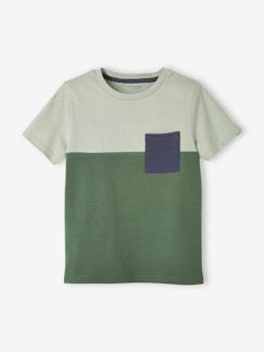 Niño-Camisetas y polos-Camiseta colorblock de manga corta, para niño
