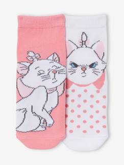 Niña-Pack de 2 pares de calcetines medianos Disney® Marie de Los Aristogatos