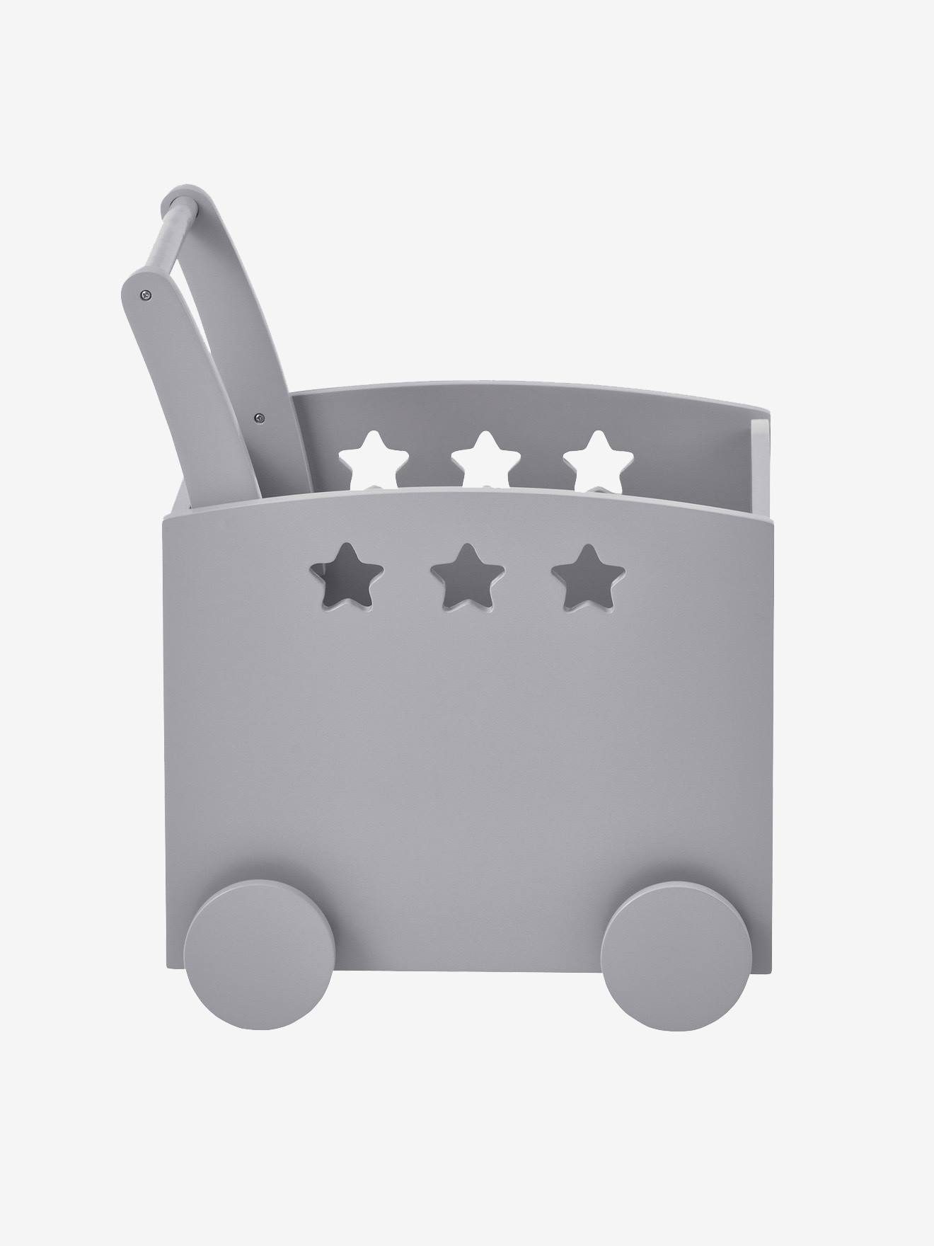 Image of Baúl de almacenaje con ruedas gris 7050103286449