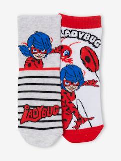 Niña-Pack de 2 pares de calcetines medianos Miraculous®