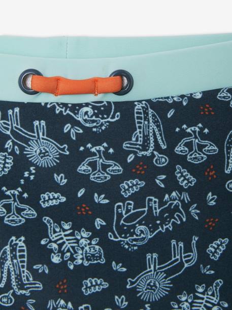 Bañador bóxer con estampado de Dinosaurios, para bebé niño AZUL OSCURO ESTAMPADO 