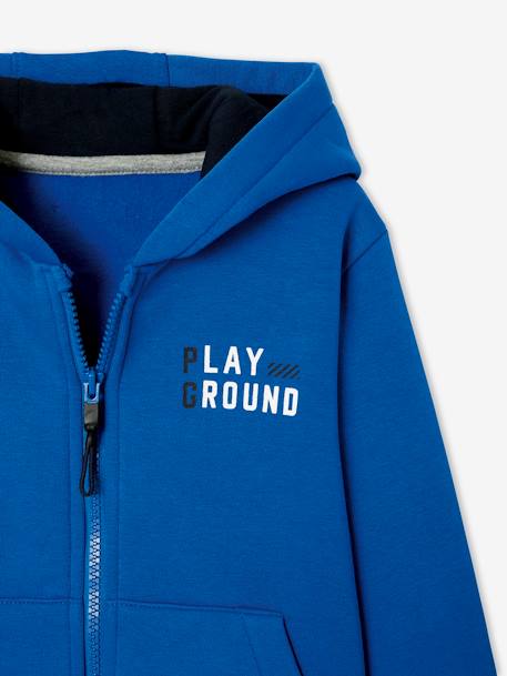 Sudadera deportiva con cremallera Play Ground, para niño AZUL MEDIO LISO CON MOTIVOS+AZUL OSCURO LISO CON MOTIVOS+ROJO MEDIO LISO CON MOTIVOS 