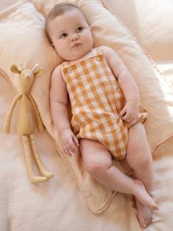 Ambientes Bebé - Vichy-Mono para bebé recién nacido con forma de pelele