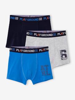 Niño-Ropa interior-Pack de 3 boxers stretch Sports Oeko-Tex®, para niño