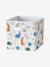 Pack de 3 cajas para organización de tejido Mini Zoo AZUL MEDIO BICOLOR/MULTICOLOR 