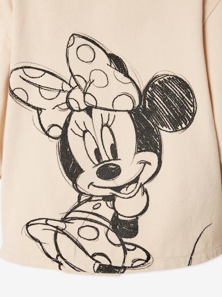 Chaqueta Disney® Minnie BEIGE CLARO LISO CON MOTIVOS 