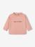 Sudadera con mensaje personalizable, para bebé crudo+ROSA CLARO LISO CON MOTIVOS+VERDE MEDIO LISO CON MOTIVOS 