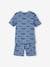 Pack de 2 pijama con shorts Ballenas Oeko-Tex®, para niño AMARILLO MEDIO LISO CON MOTIVO 