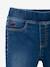 Treggings bordados de felpa efecto denim, para niña AZUL CLARO LISO CON MOTIVOS+AZUL MEDIO LISO CON MOTIVOS+denim gris+stone 