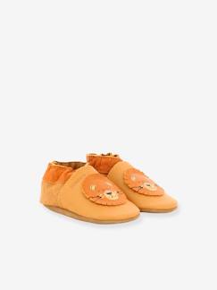 Calzado-Calzado bebé (17-26)-Zapatillas y Patucos-Zapatillas de casa de piel ligera para bebé Grooar ROBEEZ©
