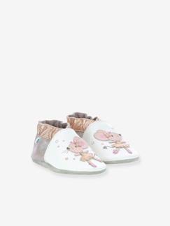 Calzado-Calzado bebé (16-26)-Zapatillas de casa de piel ligera para bebé Dancing Mouse ROBEEZ©