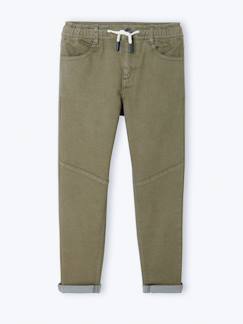 Niño-Pantalones-Pantalón a color fácil de vestir, para niño