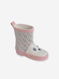 Calzado-Calzado niña (23-38)-Botas de agua de caucho para bebé niña