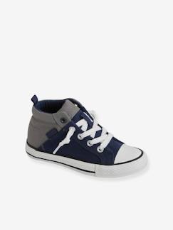 Calzado-Calzado niño (23-38)-Zapatillas-Zapatillas de lona de caña media con elásticos, para niño