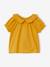 Conjunto de blusa, falda con tirantes y cinta del pelo para bebé AMARILLO MEDIO LISO+BLANCO CLARO ESTAMPADO 