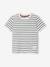 Camiseta de manga corta y estilo marinero para niño AZUL FUERTE A RAYAS+rayas amarillas+VERDE MEDIO A RAYAS 