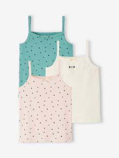 Niña-Ropa interior-Pack de 3 sujetadores top estampados para niña