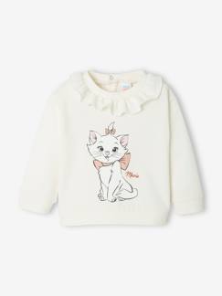 Bebé-Sudaderas, jerséis y chaquetas de punto-Sudadera cuello con volante Los Aristogatos® para bebé
