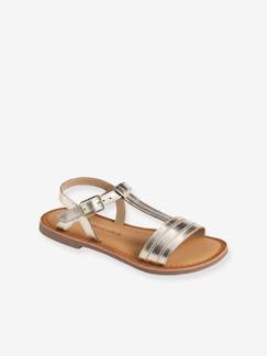 Calzado-Sandalias de piel para niña, especial autonomía