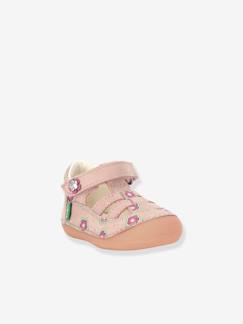 Calzado-Calzado bebé (17-26)-Sandalias de piel para bebé niña Sushy Originel Softers KICKERS®