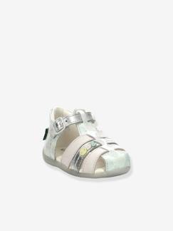 Calzado-Sandalias de piel bebé Bigfly-2 Iconique Biboo KICKERS®