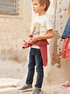Niño-Vaqueros-Pantalón de denim slim para niño