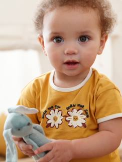 Bebé-Camisetas-Camiseta de manga corta Margaritas, para bebé
