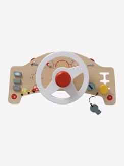Juguetes- Primera edad- Primeras manipulaciones-Bandeja volante de coche de madera FSC®
