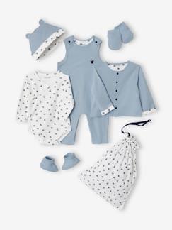 -Kit para recién nacido con 6 prendas + bolso personalizable