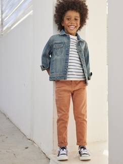 Niño-Pantalones-Pantalón slim MorphologiK "waterless" para niño, con ancho de caderas estándar
