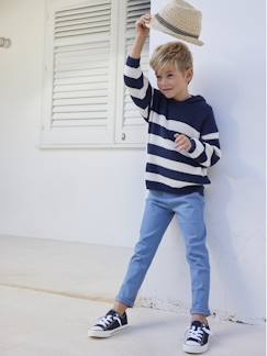 Niño-Pantalones-Pantalón slim MorphologiK "waterless" para niño, con ancho de caderas fuerte