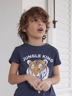 Niño-Camiseta de manga corta con esbozo, para niño